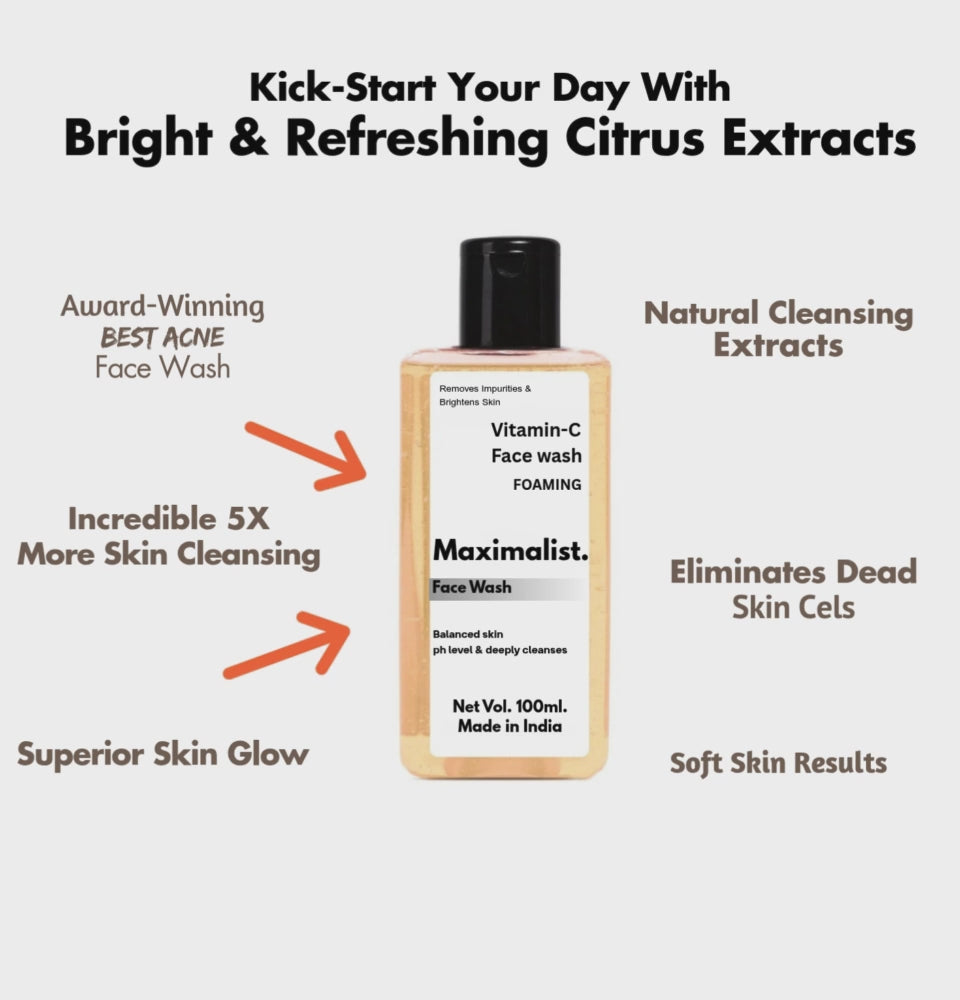 Maximalist Vitamin C Face Wash – 100ML
